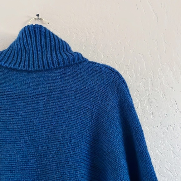 🌿Final Sale M&S Collection Dot‎ Knit Blue Sweater - Picture 13 of 13